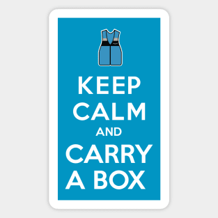 Keep Calm and Carry A Box Magnet